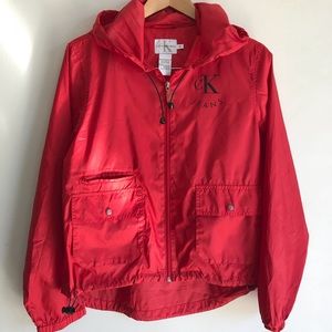 Women’s Calvin Klein Windbreaker Jacket Medium